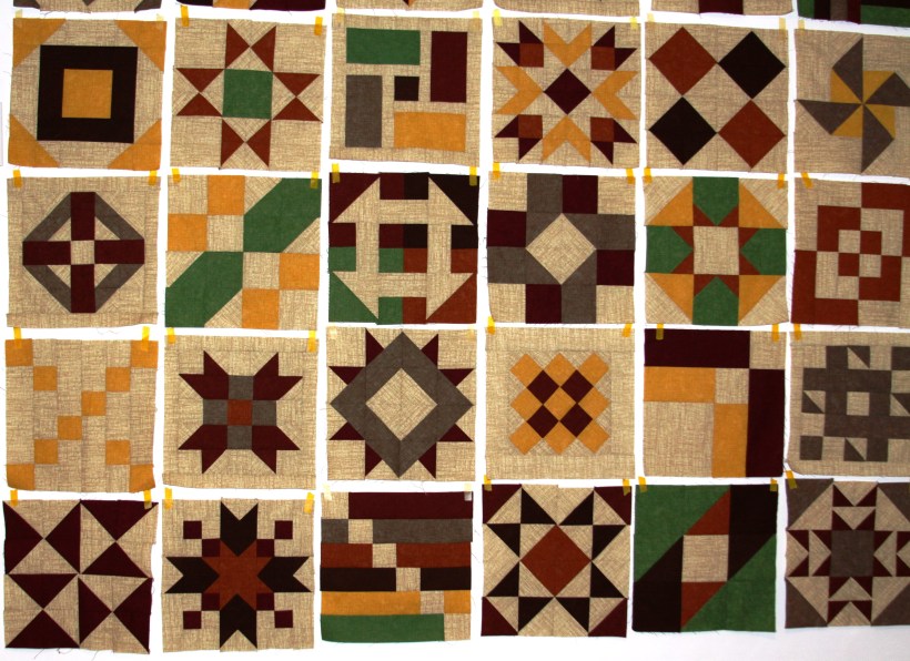 sampler quilt bottom left by craftprowler